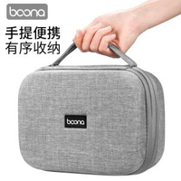 內地直送 - 多功能數碼收納筆記本電源線盒耳機充電器箱充電寶數據線配件