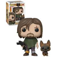 Funko Walking POP Dead Daryl Dixon with Dog 1182 #     Vinyl Action Figure Collection Limited Editio