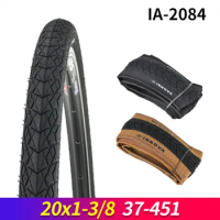 20x1 3/8 Bicycle Tire 451 20" Small Wheel Folding Bicycle Tire 37-451 60TPI Bike Folding Tire IA-2084