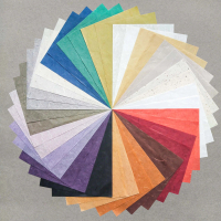 กระดาษและกระดาษศิลปะ     ASSORTED A4 UNRYU KOZO PAPER SET 40 SHEETS   กระดาษการ์ด
