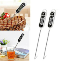 2pcs/set Kitchen Food Thermometer Digital Kitchen Thermometer For Meat Cooking Food Probe BBQ Electronic Oven Kitchen Tools
