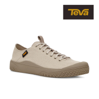 【TEVA】男帆布鞋 戶外兩穿式懶人鞋/休閒鞋/帆布鞋 後腳跟可踩 Terra Canyon 原廠(羽毛灰-TV1134361FRGY)