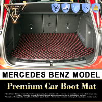 VIP 6D CAR BOOT CARPET ( MERCEDES-BENZ CAR MODEL 2) CARGO CARPET BOOT MAT TRUNK CARPET PU LEATHER KA