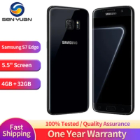 Original Samsung Galaxy S7 Edge G935F G935FD G935A 4G Mobile Phone 5.5'' 4GB RAM 32G ROM CellPhone 12MP+5MP Quad Core SmartPhone