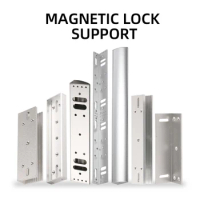 Magnetic lock Single-double door magnetic lock suction plate base support