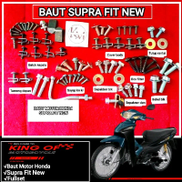 Baut Body Lengkap Honda Supra Fit New / Baut Fullset Honda Supra Fit New