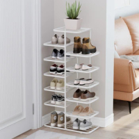 Multi Story Shoe Rack Household Dormitories Simple Entry Small Luxury Storage Shoe Rack Large Capacity Zapatera Home Furniture