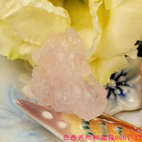 【土桑展精選寶物】巴西天然粉晶簇0607-17(Rose Quartz) ~迷你粉晶簇偏大系列