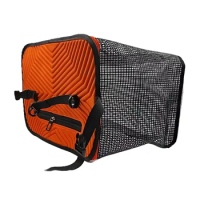 Foldable Floating Wire Fish Basket Foldable Fish Cage Hanging Mesh Fish Protector Fishing Gear Durable Easy Install Easy To Use
