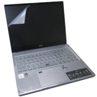 【Ezstick】ACER Spin5 SP513-55 SP513-55N 靜電式筆電 螢幕貼(可選鏡面或霧面)