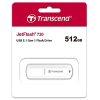 創見 Transcend JF730 512G 白色 USB3.1 隨身碟