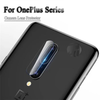 2Pcs For Oneplus 8 7 Camera Lens Clear Tempered Glass For OnePlus 8 7T Pro 6 T5 A6010 Screen Protector Film For Oneplus 6 7 5 T