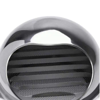 Convenient Stainless Steel Wall Vent Outlet, Fine Mesh to Keep Pests Out, Perfect for All Tumble Dryer Vent Pipes