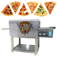 Crawler Outdoor Gas Pizza Oven Portable Commercial Chain Toaster &amp; Pizza Ovens Electric Baking Equipment for Bakery