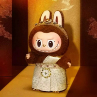 Labubu 拉布布 潮玩公仔 毛絨玩偶 收藏擺件 泡泡瑪特LABUBU首領泰國公主毛絨盲盒公仔潮玩批發掛件娃娃機玩具