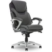 Executive Office, Ergonomic Computer Desk Chair with Patented AIR Lumbar Technology, Comfortable Layered Body Pillows