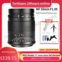 7artisans 50mm F1.05 Full Fame Lens for Nikon Z Like Z5 Z6 Z7 Z6II Z7II Z50 Leica L Sigma L Camera Lens