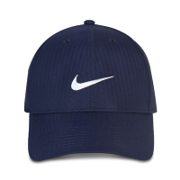 Nike 遮陽帽 Legacy 91 Tech Cap 男女款 高爾夫球帽 排汗 帽圍可調 基本款 藍 白 BV1076-419