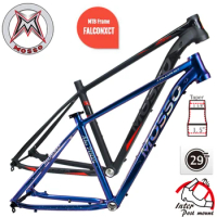 29ER MOSSO 919XCT MTB Bike Frame Ultra-light Aluminum Alloy Thru Axle 142x12mm Disc Brake Internal Cable Frame Bicycle Parts
