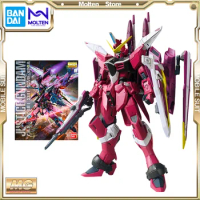 BANDAI Original MG 1/100 Justice Gundam MOBILE SUIT GUNDAM Seed Model Kit Gunpla Assembly/Assembling