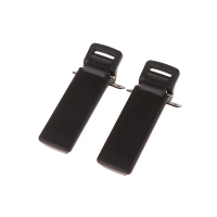 2Pcs klip Belt Walkie Talkie alat ganti belakang klip Belt untuk Baofeng 2-way Radio UV5R Accessorie