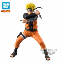 Original BANDAI Grandista Uzumaki Naruto Hokage Anime Action Figure Toys 22cm PVC Model Collector Birthday BANPRESTO Gift