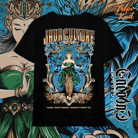 Tropi Knit HOT T-shirts KAOS JAWA Java Culture Vol 01 Sugih Tanpo Bondo Vintage T-shirts 100% Cotton