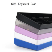 For GH60 POKERII 2 FACEU Compact Keyboard Base Seat 60% Mechanical Gaming Bluetooth Wireless Mini Keyboard Plastic Custom Case