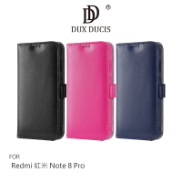 三張卡槽超方便!強尼拍賣~DUX DUCIS Redmi 紅米 Note 8 Pro KADO 皮套 磁扣 支架