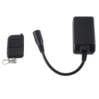 Portable 3 Pins XLR Wireless Remote Control Receiver for Smoke Fog Machine DJ Stage Receptor Fogging 400W 900 1500W