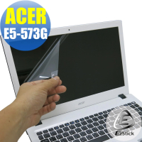 【EZstick】ACER Aspire E5-573G 專用 靜電式筆電LCD液晶螢幕貼(可選鏡面或霧面)