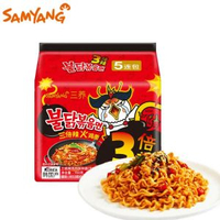 韓國進口三養辣雞麵忌廉芝士袋裝網紅泡麪Samyang辣雞麵炸醬拌麪