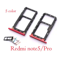 New original SIM Tray Holder SD Card Reader Slot Adapter for Xiaomi Redmi Note5 Redmi Note5 pro AI camera