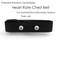 Chest Belt Strap for Garmin Wahoo Polar Runtastic Wireless Sports Heart Rate Monitor Watch Suitable for ANT+ Bluetooth 4.0/ 5.3K