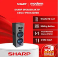 Sharp CBOX-PROX12UBB Speaker Aktif Bluetooth 12 Inci