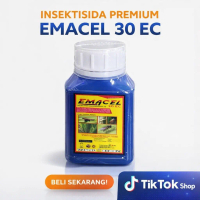 Emacel 30 EC - Insektisida Cair Biru 250 ml untuk Pengendalian Hama Tanaman Bawang Merah Cabai Padi