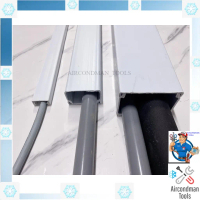 sarung paip / wayar cover PVC casing 2x3 2x2 2x1 1 inchi > wiring pipe TRUNKING aircond water coppe