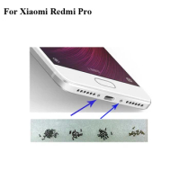 2pcs For Xiaomi redmi Pro Buttom Dock Screws Housing Screw nail tack For Xiaomi red mi Pro Phones Screw nail