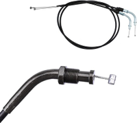 REWOLFNUS 35.4" 43" 51" 59" Throttle Cable Wire Kit Long Throttle Gas Cable for Harley Dyna Softail 