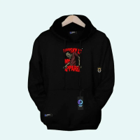 Unisky Hoodie Pria Distro Terbaru Warna Hitam Motif Zombie Unisky Bahan Tebal dan Lembut Hudie Cowok