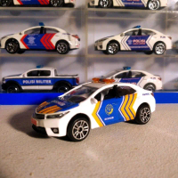 DIECAST SKALA 1/64 MAJORETTE TOYOTA COROLLA ALTIS CUSTOM MOBIL DISHUB SCALE 1:64 MINIATUR MOBIL DINA
