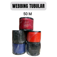 TALI WEBBING PANJANG 50M / WEBBING TUBULAR
