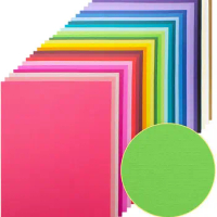 A4 Color Textured Cardstock Paper,Assorted Colors 200gsm Faint Texture, Double-Sided Printed Colored Paper, Premium Thick Paper