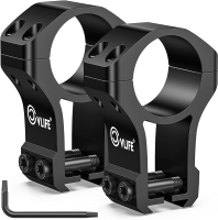 CVLIFE 1 inch Dovetail Scope Rings Mount for 3/8 inch or 11mm Dovetail Rails - 1" Scope Mount with S
