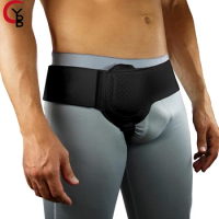 Hernia Guard,Inguinal Hernia Belt For Men,Left or Right Side,Post Surgery, Support Truss , Groin Hernias,Adjustable Waist Strap