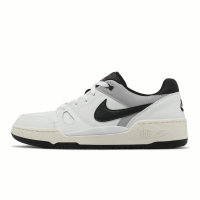 Nike 休閒鞋 Full Force LO 男鞋 黑 灰 白 皮革 低筒 奶油底 復古 FB1362-101