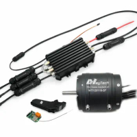 Maytech 120mm 200KV 100KV Motor Watercooled Engine 300A IP68 ESC And Waterproof Remote For Electric Hydrofoil Boat JetSki
