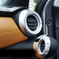 Corcoransu 2 ชิ้นสำหรับกรอบตกแต่งช่องระบายอากาศ NISSAN KICKS 2017-2022 Z1H5K ตัวตัดโซ่ เครื่องมือตัด