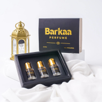 Barkaa Perfume - Minyak Wangi Parfum Zafaron Jafaran Bibit Murni Asli Original Non Alkohol 3X6ml
