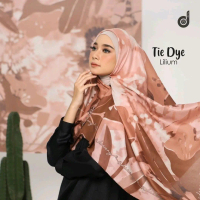 Deenay LILIUM | HIJAB VOAL SEGIEMPAT | JILBAB MOTIF PRINTING KERUDUNG | SCARF SCARVES VOILE PATTERN 